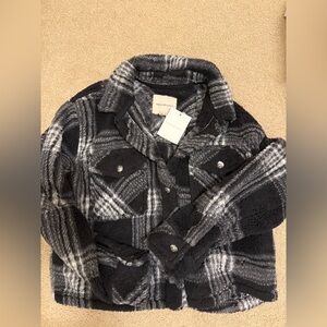 Thread & Supply Size Small Fleece Shacket NWT